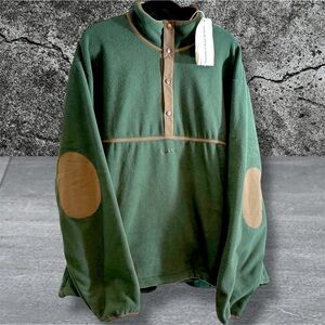 •NWT• Museum of Peace & Quiet WORDMARK SHERPA Forest Pullover
• XL